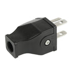 US Plug Male AC Wall Universal Travel Power Socket Plug Adaptor, US Plug Male — US Plug Male