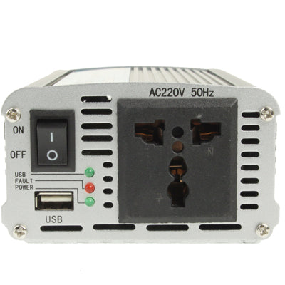 Car Power Inverter with USB Port and Car Charger, 300W DC 12V to AC 220V