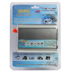 Car Power Inverter with USB Port and Car Charger, 300W DC 12V to AC 220V