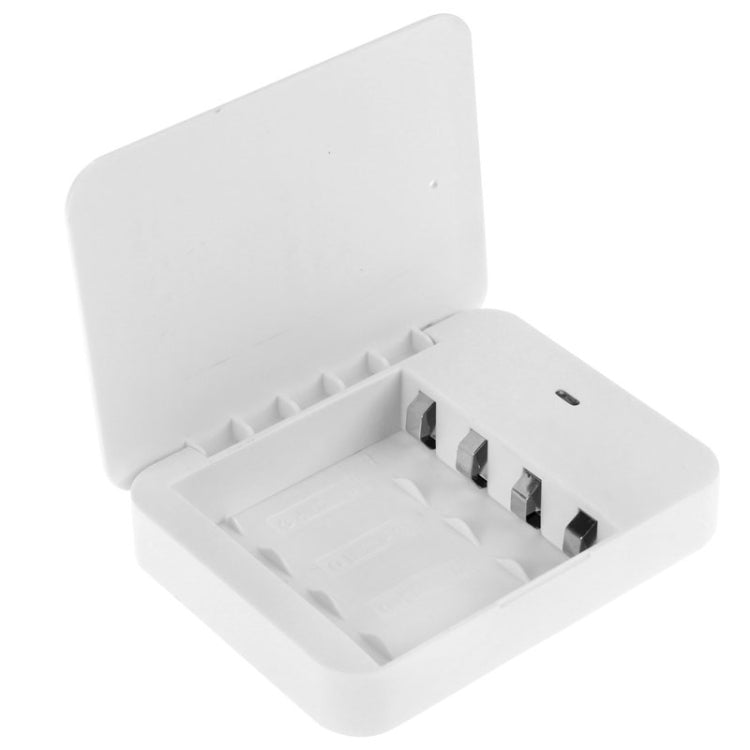 USB 2.0 4 x AA Batteries Box Portable Charger with Flashlight — view 7