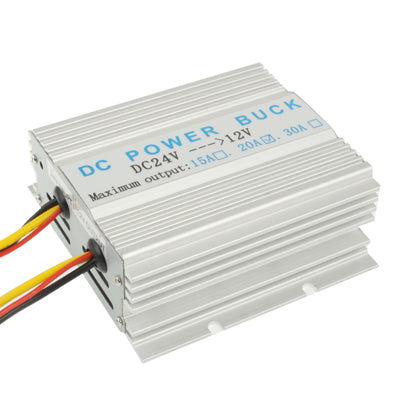 DC 24V to 12V Car Power Step-down Transformer, Rated Output Current: 20A — Rated Output Current: 20A