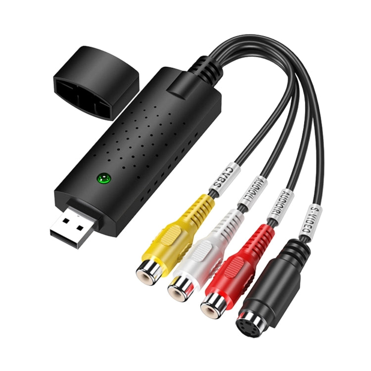 DVD Maker USB 2.0 Video Capture & Edit (Easy CAP), Support MPEG-1/MPEG-2 Compression Format, Chip: MA2106, DC60