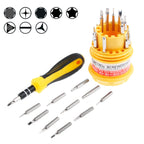 Micro Pocket Precision Screwdriver Watch Repair Tool Set Kit, Random Color Delivery, 31 in 1