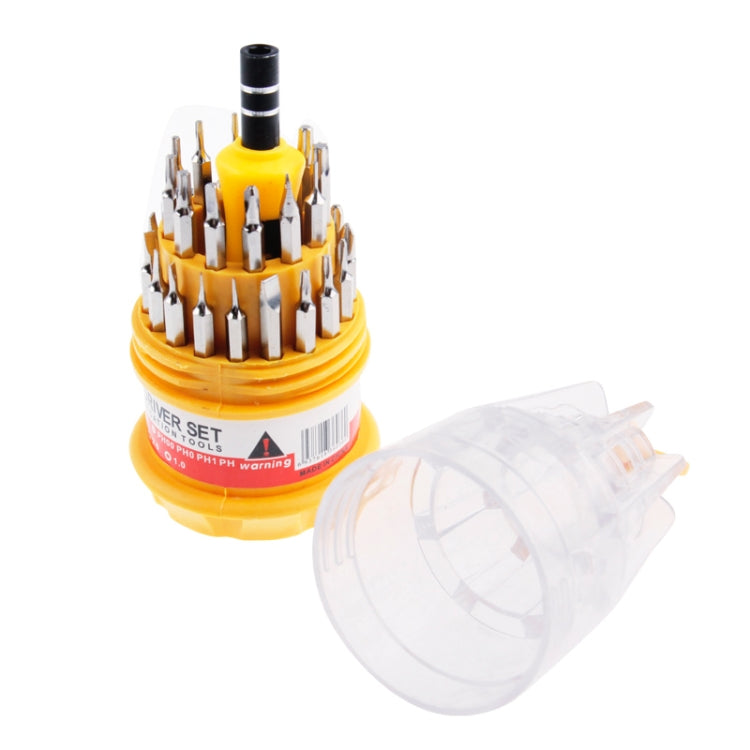 Micro Pocket Precision Screwdriver Watch Repair Tool Set Kit, Random Color Delivery, 31 in 1