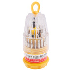 Micro Pocket Precision Screwdriver Watch Repair Tool Set Kit, Random Color Delivery, 31 in 1