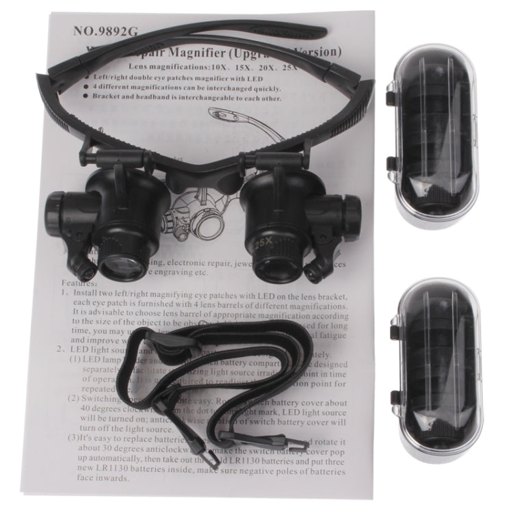 Upgraded Version Watch Repair Magnifier with Four Different Magnifications — view 5