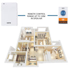 VOYE V005A Wireless Remote Doorbell with 38 Polyphony Sounds — view 6