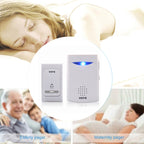VOYE V006B2 Wireless Remote Control Chime Door Bell with Double-Receiver — view 6