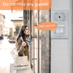 300D Wireless Visitor Alarm Entry Alert Door Chime — view 8