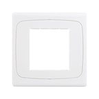 Wall Plate with Screw for Blank Inserts - 3 Hole, Use around the world
