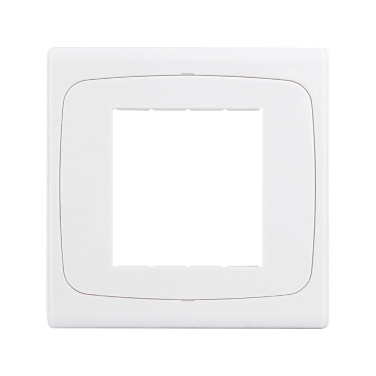 Wall Plate with Screw for Blank Inserts - 3 Hole, Use around the world