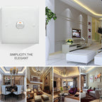 Electric Wall Switch (Size: 86 x 86mm), 1 Switch — view 4