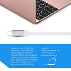 2 in 1 VGA & HDMI Female to USB-C / Type-C Male Hub Splitter Adapter