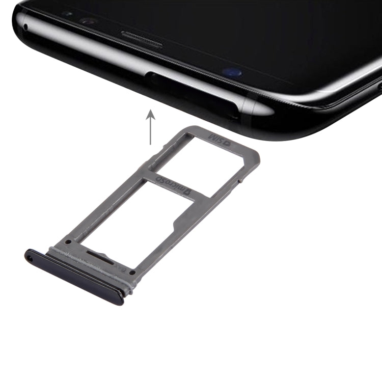 SIM Card Tray + Micro SD Tray, For Galaxy S8