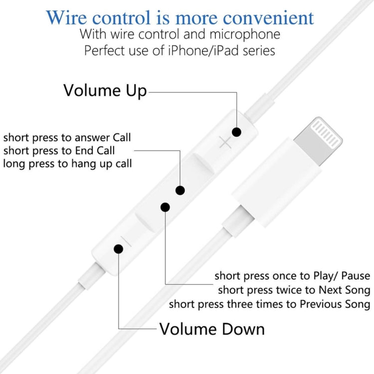 8 Pin Interface Stereo Music Earphone