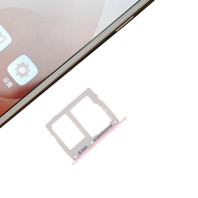 For Galaxy C7 Pro / C7010 & C5 Pro / C5010 SIM Card Tray + SIM / Micro SD Card Tray — Blue