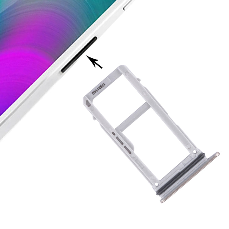 SIM Card Tray + Micro SD Card Tray, For Galaxy A3 (2017) / A320