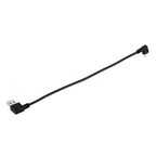 20cm USB 2.0 Right Turn Elbow to Micro USB Elbow Data Cable — view 3