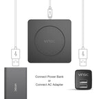 Vinsic 5V 1A Output Qi Standard Portable Wireless Charger Pad — view 6