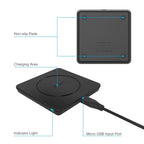 Vinsic 5V 1A Output Qi Standard Portable Wireless Charger Pad — view 7