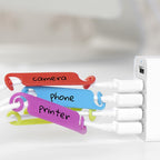 10 PCS Creative Writable Cable Power Line Arrangement Label Card — view 6