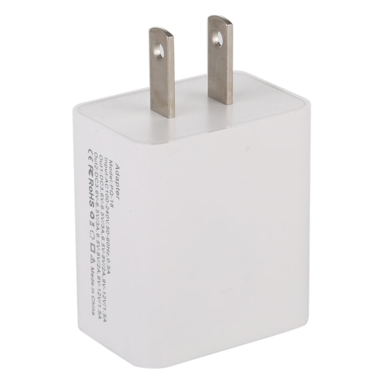 18W Power Adapter Plug Adapter US Plug, US Plug — view 5