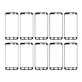 For Galaxy J3 (2016) / J320 10pcs Front Housing Adhesive