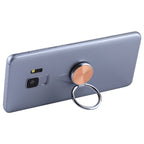 Universal CD Pattern Metal Mobile Phone Ring Holder — Red