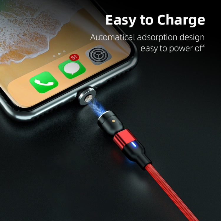 1m 3A Output USB to Micro USB 540 Degree Rotating Magnetic Data Sync Charging Cable — view 10