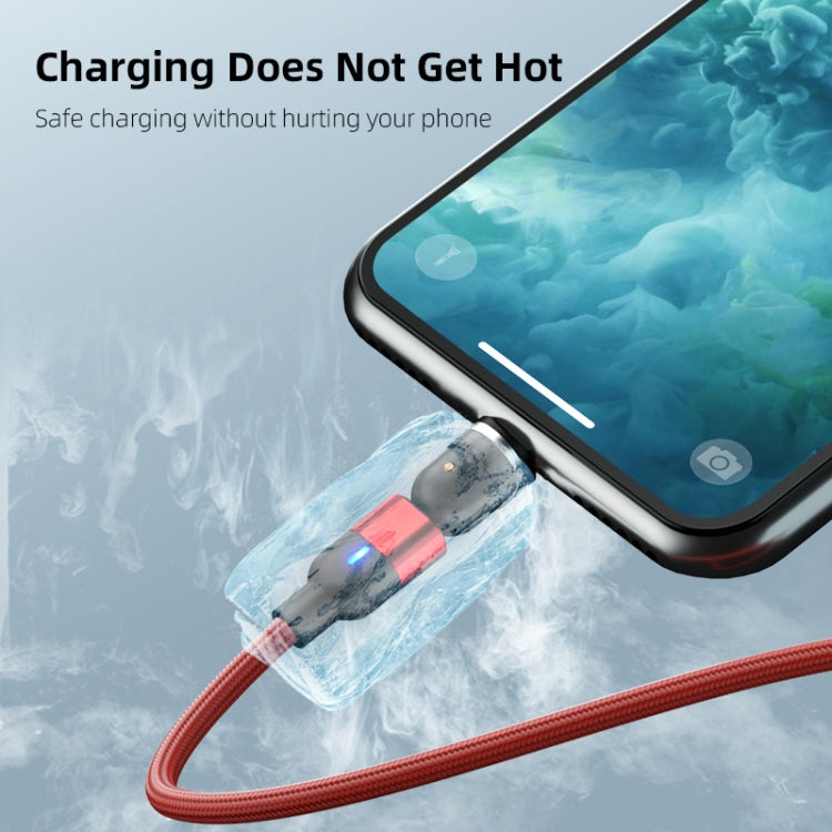 1m 3A Output USB to Micro USB 540 Degree Rotating Magnetic Data Sync Charging Cable — view 12