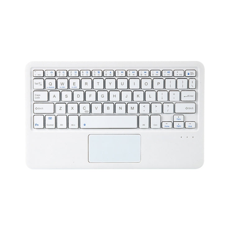 HB119B 10 inch Universal Tablet Wireless Bluetooth Keyboard with Touch Panel — Pink