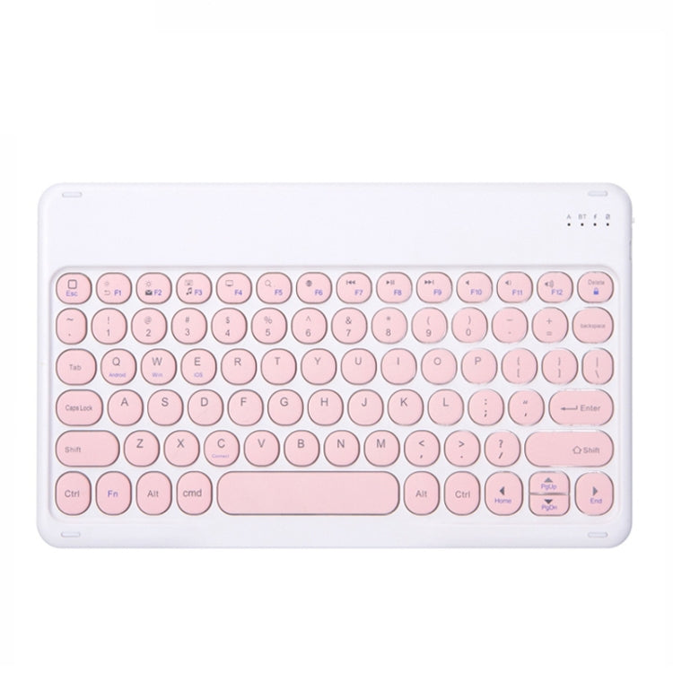 X3 10 inch Universal Tablet Round Keycap Wireless Bluetooth Keyboard — Dark Green
