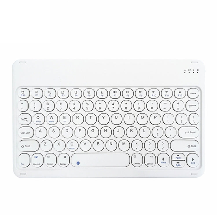 X3 10 inch Universal Tablet Round Keycap Wireless Bluetooth Keyboard — Green
