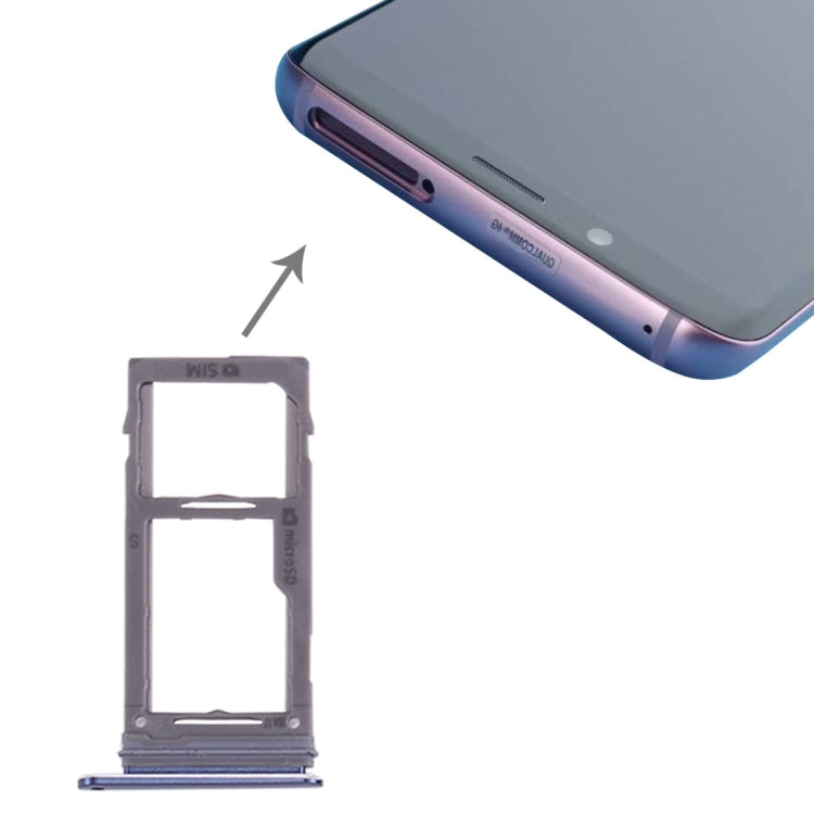 SIM & Micro SD Card Tray, For Galaxy S9+ / S9