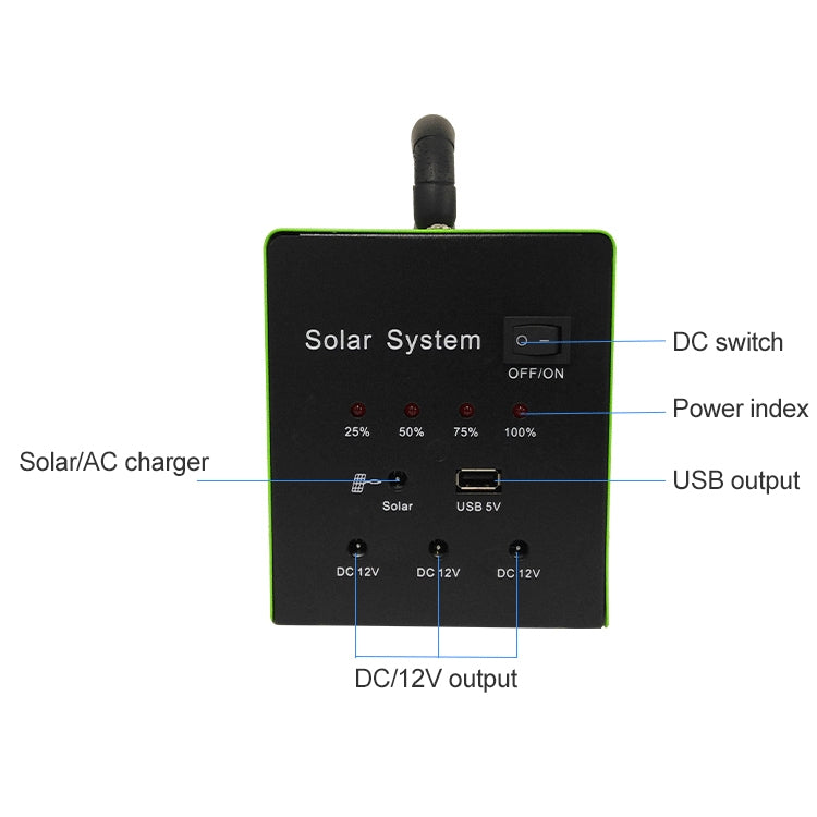 SG30W-AC100 30W Household High Power Solar Power Generation System