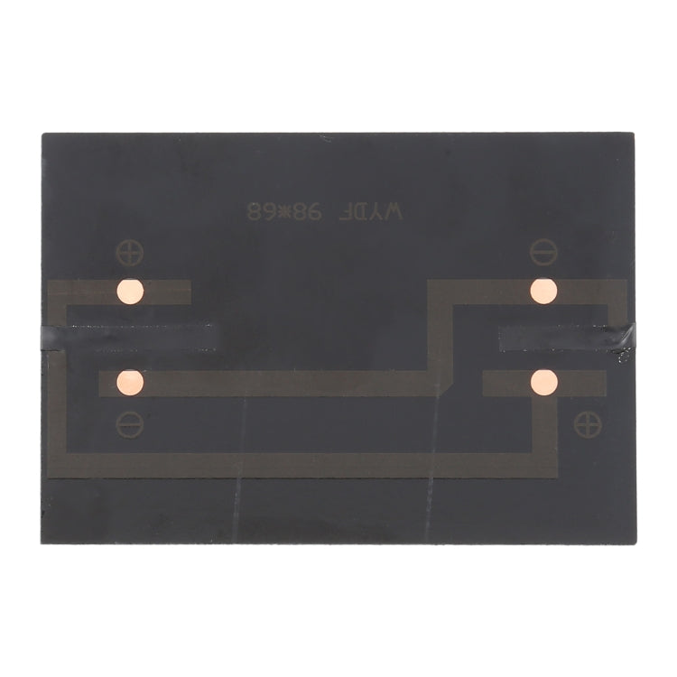 5V 1.2W 200mAh DIY Sun Power Battery Solar Panel Module Cell, Size: 98 x 68mm