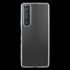 0.75mm Ultra-thin Transparent TPU Soft Protective Case, For Sony Xperia 1 III
