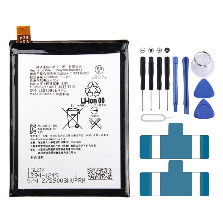 Original 2900mAh Rechargeable Li-Polymer Battery, For Sony Xperia Z5