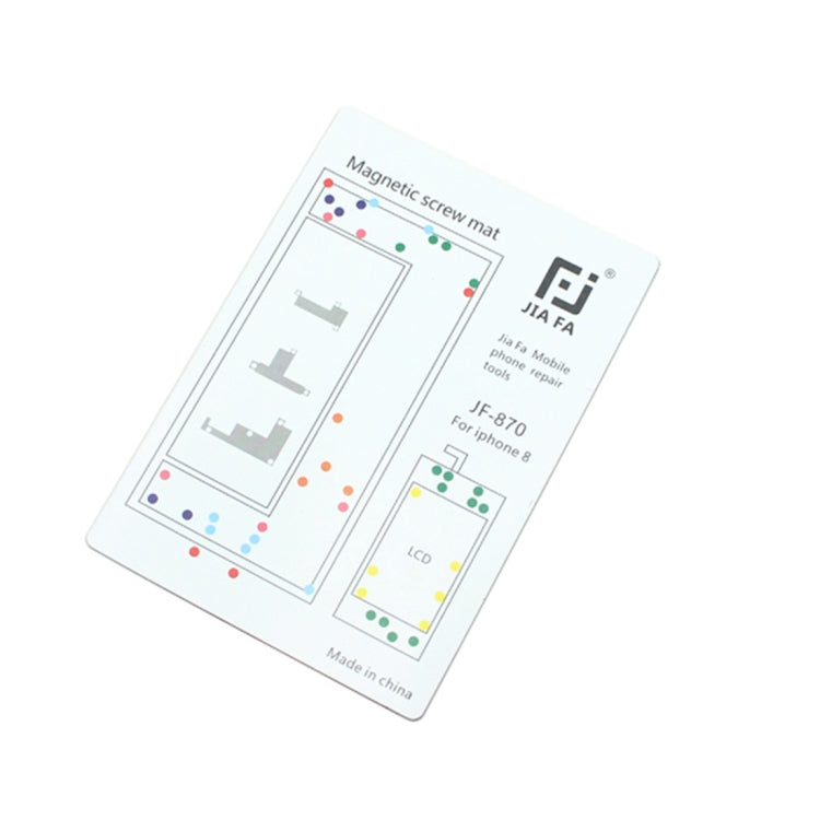 JIAFA Magnetic Screws Mat for iPhone 8 — view 4