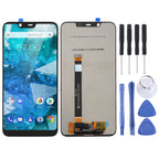 LCD Screen and Digitizer Full Assembly for Nokia X7 / 8.1 / 7.1 Plus TA-1131