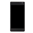 LCD Screen and Digitizer Full Assembly with Frame for Nokia Lumia 735 (Black)