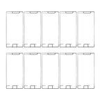 10 PCS for Sony Xperia XZ Premium Front Housing Adhesive