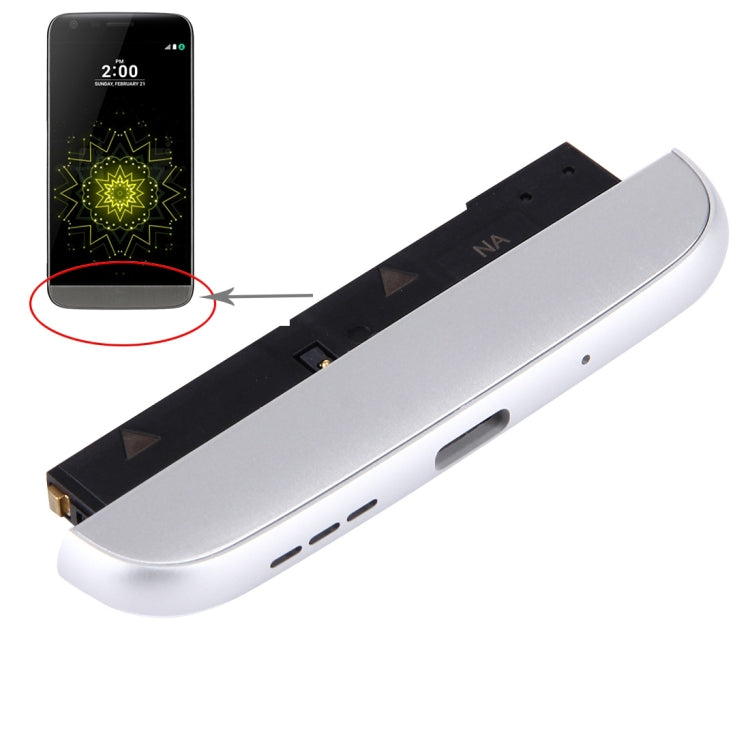 (Charging Dock + Microphone + Speaker Ringer Buzzer) Module for LG G5 / F700S, Kr Version, For LG G5 / F700S Grey