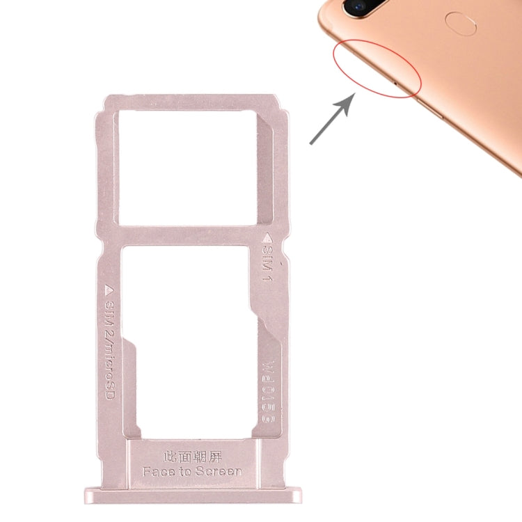SIM Card Tray + SIM Card Tray / Micro SD Card Tray, For OPPO R11s Plus