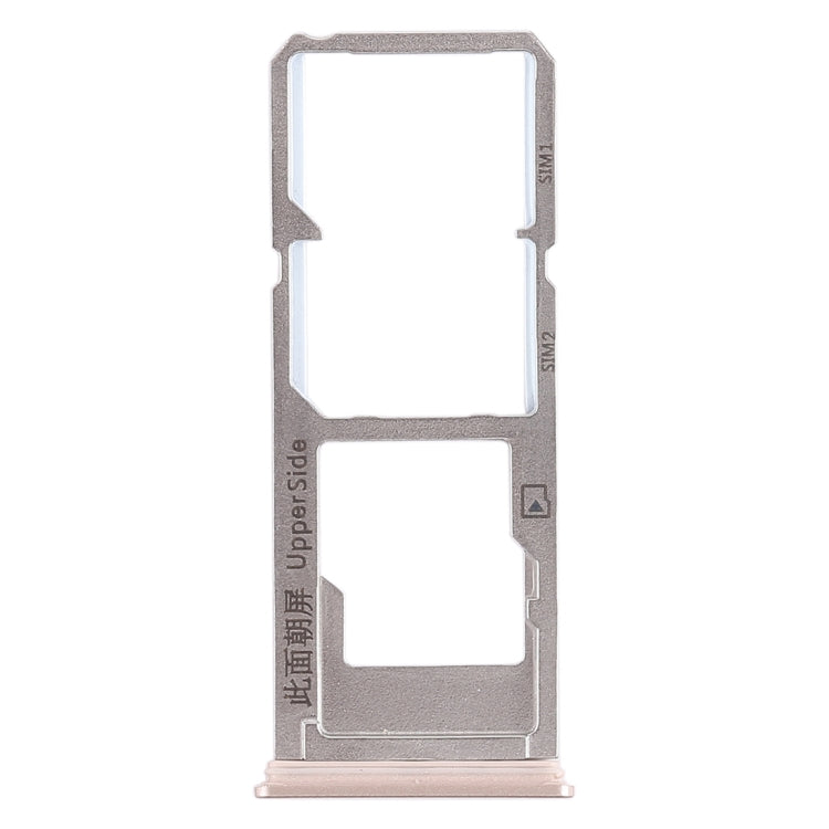 2 x SIM Card Tray + Micro SD Card Tray, For Vivo Y53