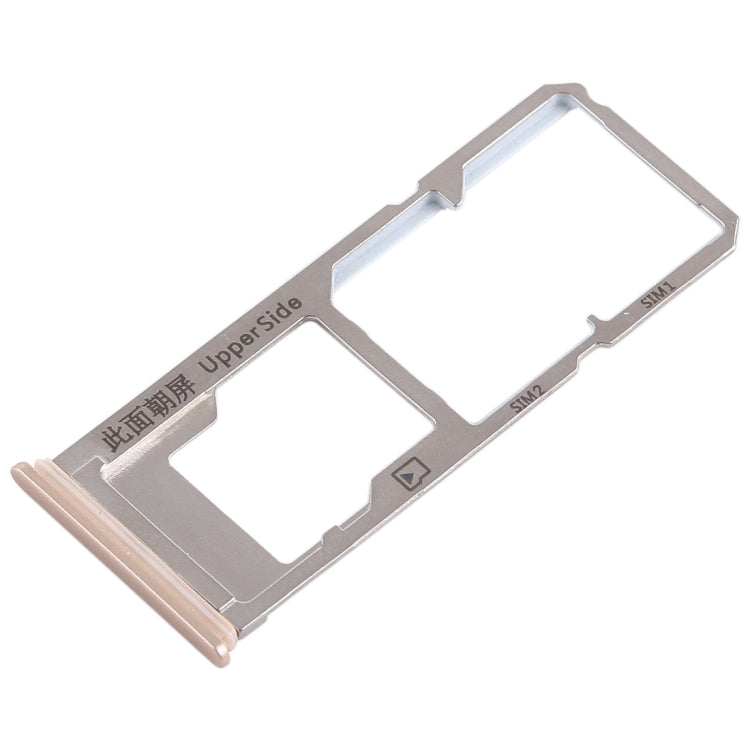 2 x SIM Card Tray + Micro SD Card Tray, For Vivo Y53