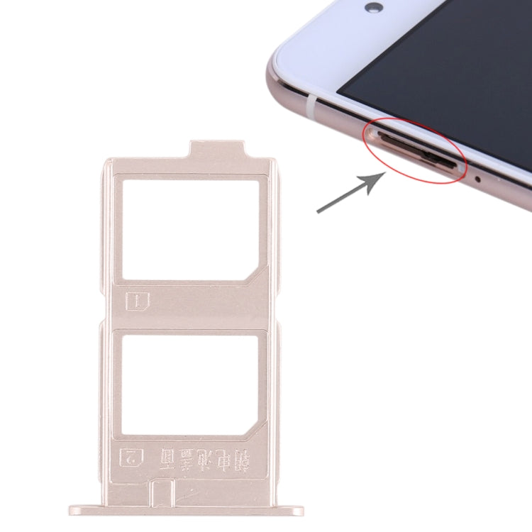 2 x SIM Card Tray, For Vivo X7 Plus