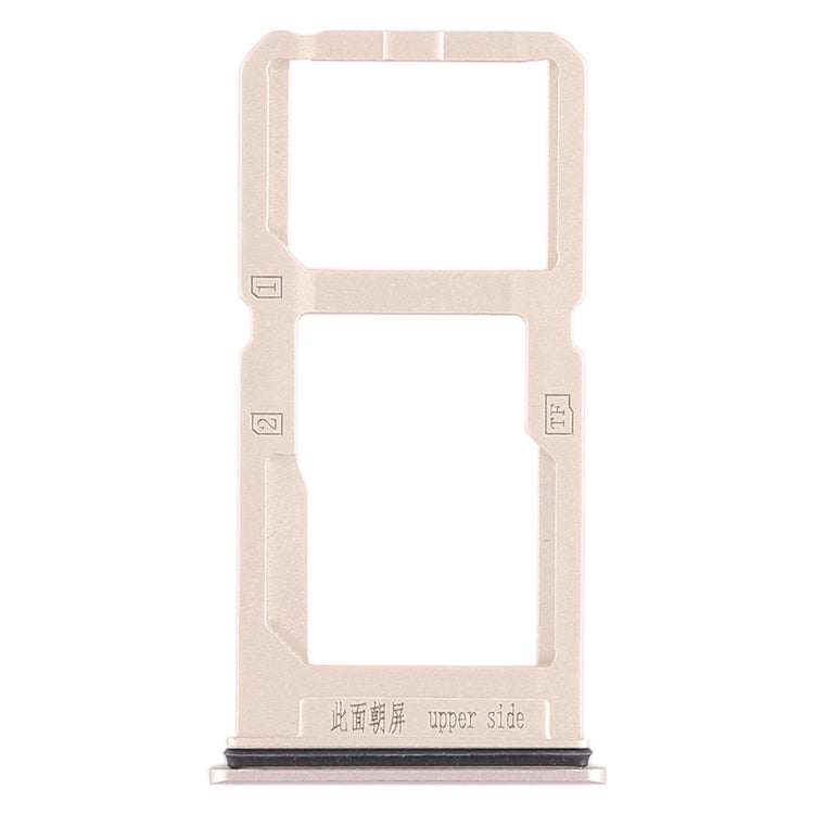 SIM Card Tray + SIM Card Tray / Micro SD Card Tray, For Vivo X20 Plus