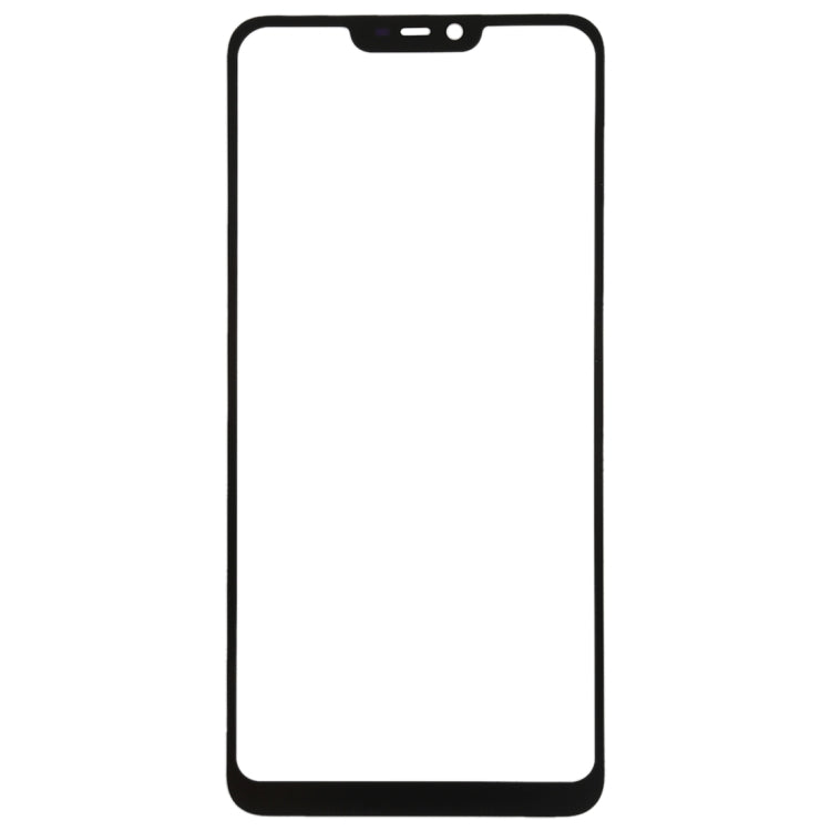 A3s Front Screen Outer Glass Lens, For OPPO A5 — Black