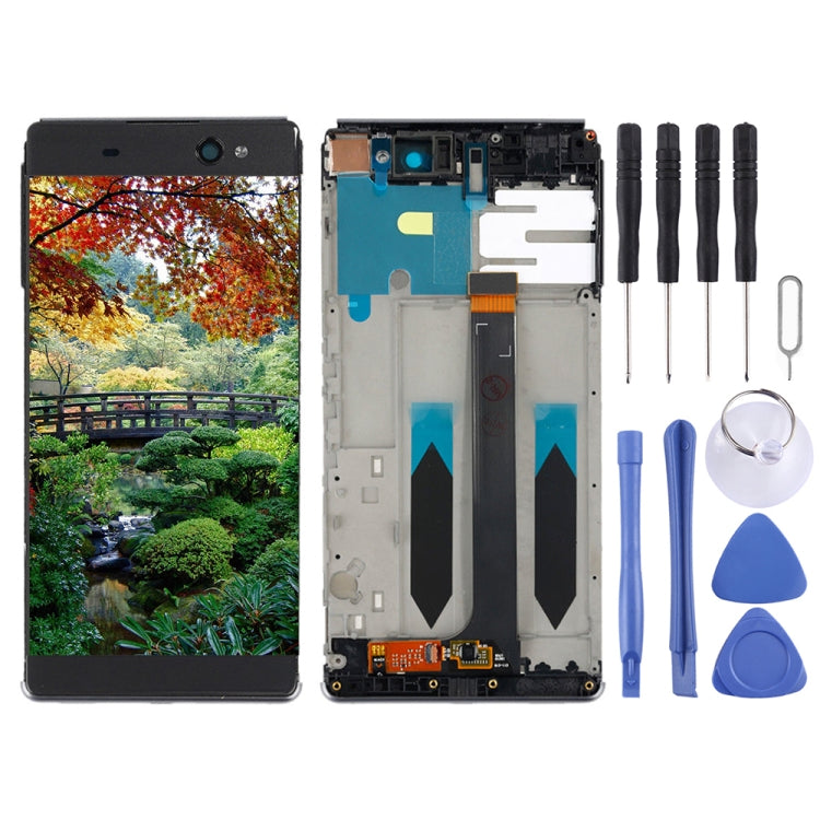 LCD Screen and Digitizer Full Assembly with Frame for Sony Xperia XA Ultra / C6 / F3211 / F3212 / F3215 / F3216 / F3213